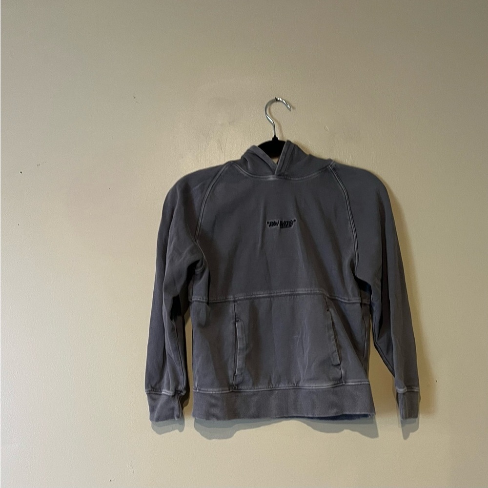 Zara Kids Gray Hoodie and Jogger Set Size 9-10 "Raw Energy"